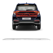Automaze Cn-League Imported Chrome Rear Trunk Steamer Diggy Patti Garnish Compatible for Kia Carens All Models
