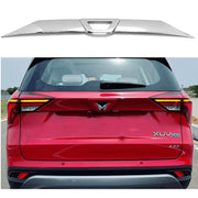 Automaze Cn-League Imported Chrome Rear Trunk Steamer Logo Garnish Trim Compatible for Mahindra XUV-700 All Model