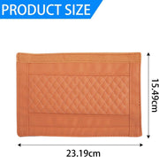 Soft Seat Belt Pad size dimensions showing length and width for universal fit