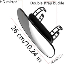 Load image into Gallery viewer, Automaze Car Mirror Baby Rear Facing Seat, Car Seat Glass Mirror for Rear Facing Baby Seat, Ultra Stable and Adjustable 360° Clear View for Backseat