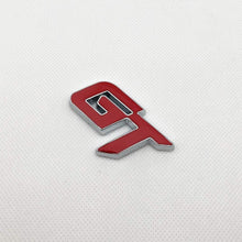 Load image into Gallery viewer, Automaze Chrome Metal GT Logo Car Emblem Premium 3D Badge Auto Racing Sport Sticker Exterior Grand Tourer Decal (Red, Chrome)