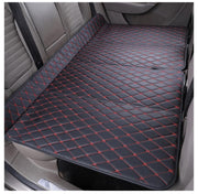 Automaze Non Inflatable Car Bed Mattress for SUV's with Wooden Base, Foldable Sleeping Bed for Kids & Adults Travel Trips Camping Picnic Universal Fit