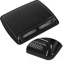 Load image into Gallery viewer, Automaze Glossy Black Engine Hood Air Vent Cover Bonnet Trim Universal for Car Modification