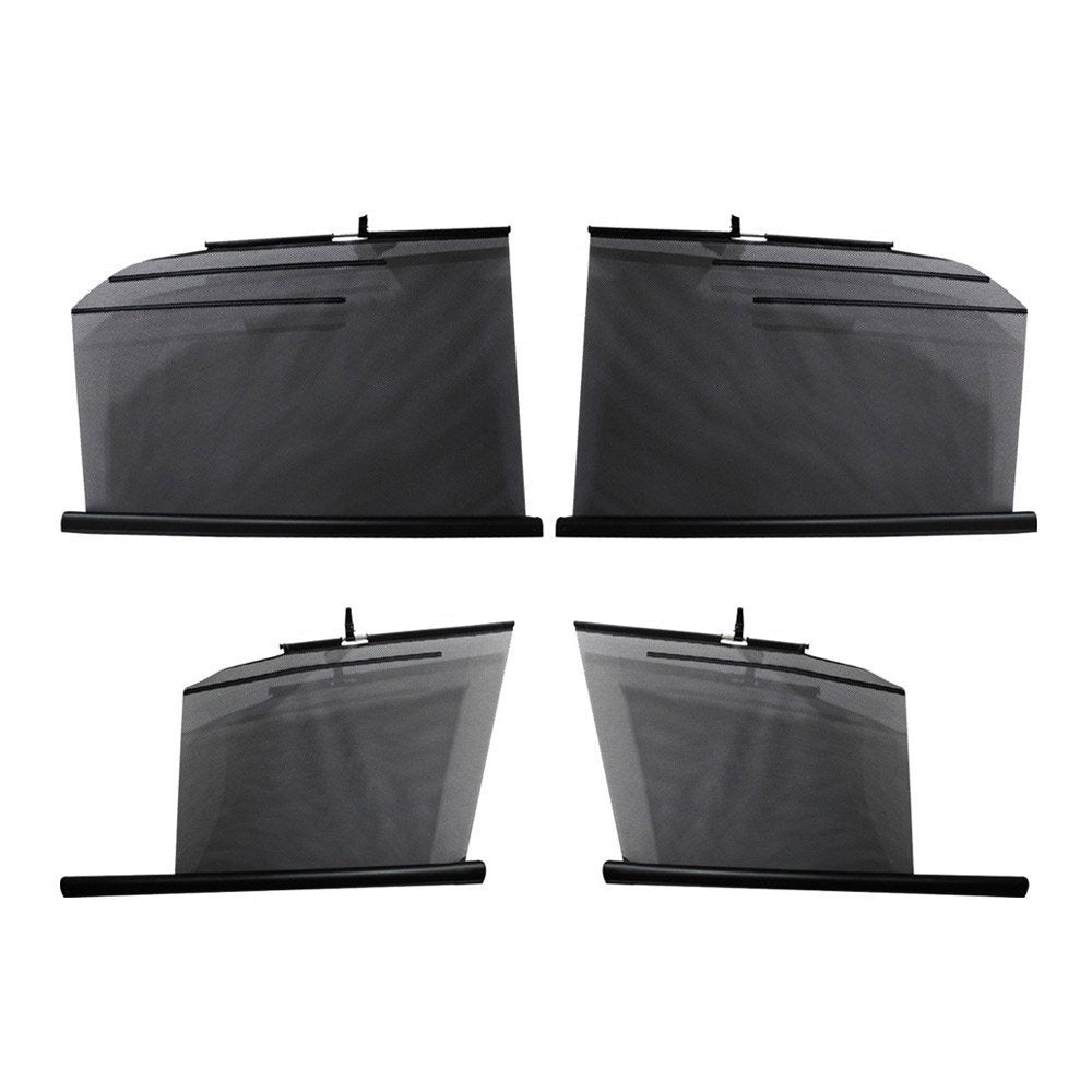 Automaze Car Side Window Roller Sun-Shades Mesh Curtain Blinds, Custom Fit, Set of 4 Pc, for Hyundai Creta 2020+ Models