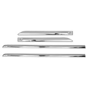 Automaze Car Side Door Beading, Full Chrome for Innova Crysta All Models, Crysta Chrome Accessories