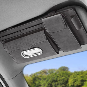 Car.Suede.Organizer.Gray