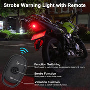 Automaze 2 PCS Wireless LED Strobe Lights with Remote Control, High Brightness 7 Colors USB Charging Led Drone Anti-Collision Lights Night Warning Light for Car Motorcycle Aircraft Bike RC