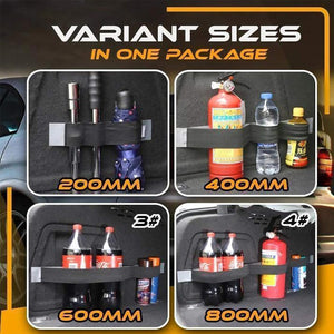 Car Trunk Fixing Belt Storage Organizer, Car Trunk Nylon Fixing Belt，Car Storage Trunk Organizer Securing Straps (4pcs)