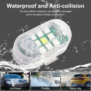 Automaze 2 PCS Wireless LED Strobe Lights with Remote Control, High Brightness 7 Colors USB Charging Led Drone Anti-Collision Lights Night Warning Light for Car Motorcycle Aircraft Bike RC