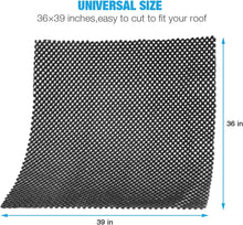 Load image into Gallery viewer, Automaze Car Roof Mat for Cargo Bag Mesh Rubber Non Slip Mat for Car Roof Carrier Bag, Anti-Slip, Extra-Cushioning, Car Roof Padding, and Home Rubber Mat,Grip, Universal Usage