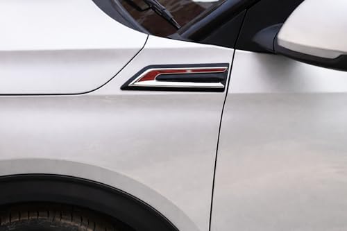 Car Air Flow Intake Side Vent Cover for Carens Clavis 2025 installed on front fender showing sporty exterior styling upgrade