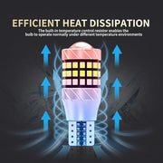 Automaze T15 912 921 Canbus LED Reverse Light Amber 2pc