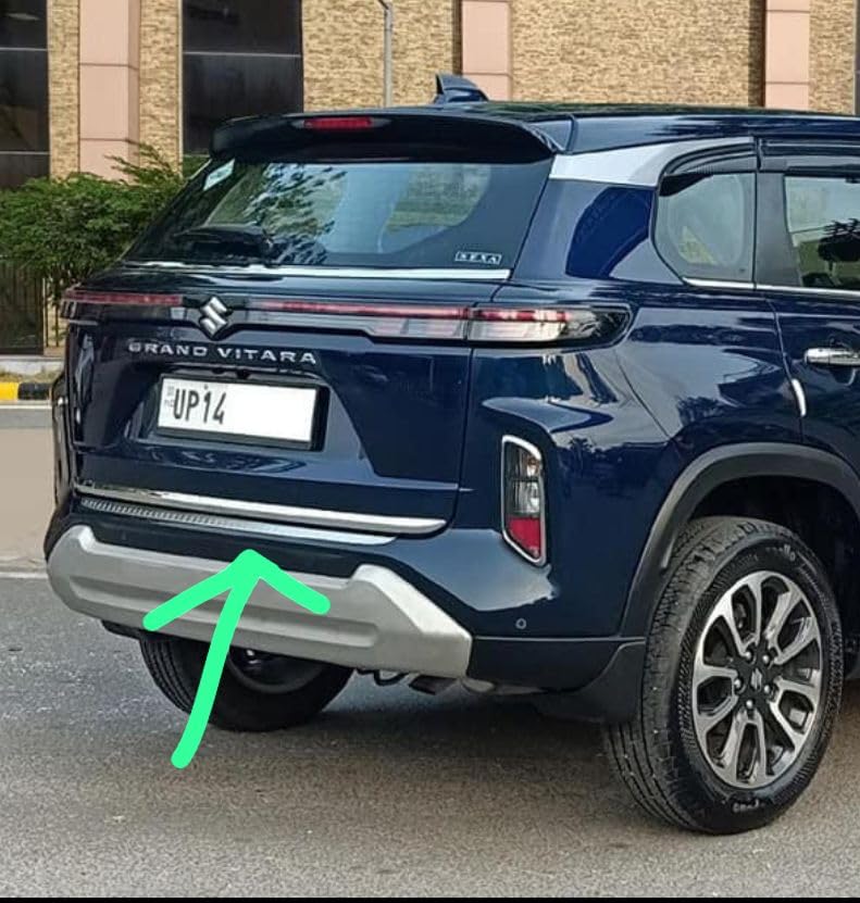 Automaze chrome rear bumper step footplate for Grand Vitara 2022+