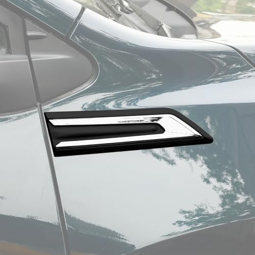 Automaze Car Air Flow Intake Decorative Side Vent Hood Cover for Innova Hycross 2023+ with adhesive back side view