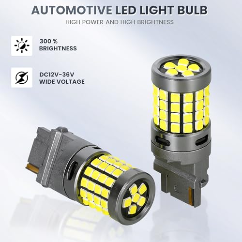 T25 3156 Canbus LED Bulb 54 LED Chips Compact Design