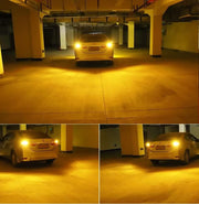 1156 BAU15S Canbus LED Bulb bright amber reverse light output