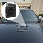 Automaze Universal Car Hood Scoop Vent – Air Intake Grille Bonnet Trim Cover, Turbo Hood Vent Decoration Accessory (Glossy Black)