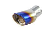 Three magical colour on curved tail muffler 