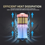 1157 Dual Point Canbus LED Bulb with efficient heat dissipation cooling design