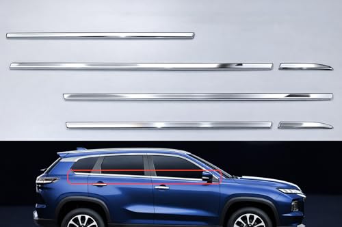 Automaze chrome lower window garnish trim set of 6 for Grand Vitara 2022+