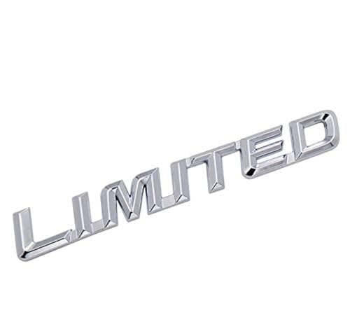 Automaze Chrome 3D Limited Edition Car Logo Sticker for Exterior