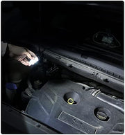 Car LED Interior Lights Used as Engine Bay Emergency Inspection Light