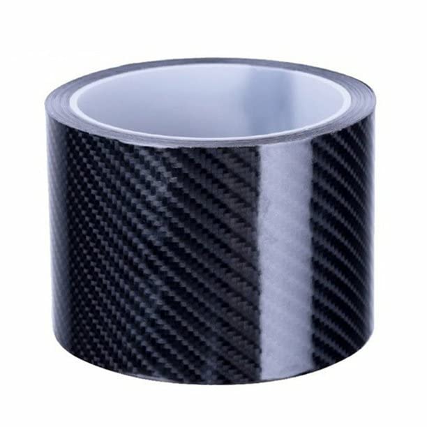 Flexible car door edge guard tape bent on curves showing strong toughness