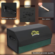 Car Trunk Organizer – PU Leather Foldable Storage Box for SUV & Car