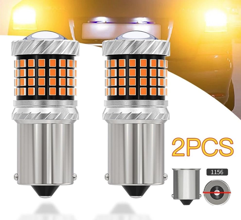 1156 BA15S Canbus LED Bulb dual pack amber LED indicators
