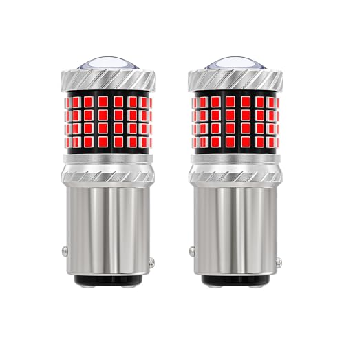 1157 Dual Point Canbus LED Bulb red 87 LED pack of 2 for brake and tail lights
