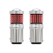 1157 Dual Point Canbus LED Bulb red 87 LED pack of 2 for brake and tail lights