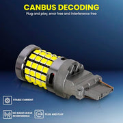 T25 3156 Canbus LED Bulb Error-Free CANBUS Decoding System