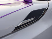 Fortuner 2016+ Side Vent ABS hood cover garnish mounted on vehicle side panel