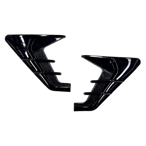 Automaze universal black side air flow intake vents, set of 2