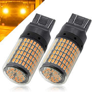 7443 7440 T20 LED Brake Reverse Light 144 SMD 12V built-in constant current IC protection system