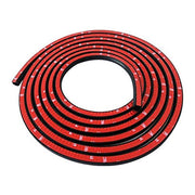 D-Shape Car Door Weatherstrip Seal 4 meter roll with pre-applied 3M adhesive backing