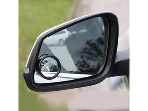 Car Side mirror along with blind spot mirror, 2 blind spot reflector