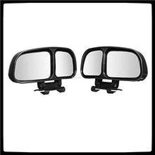 Load image into Gallery viewer, 2 blind spot parking mirror in black 