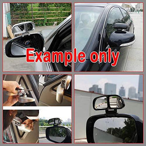 How to install car blind spot mirror