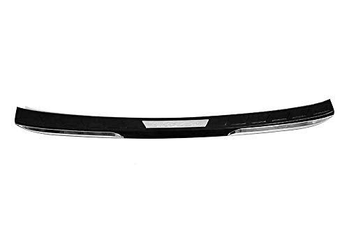 Automaze Rear Bumper Trunk Step Sill Plate for Brezza (ABS with Chrome)