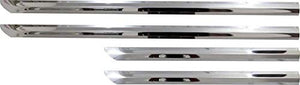 Automaze Universal Car Side Door Chrome Beading, Stainless Steel, Set of 4 Pc, Suitable for Hatchbacks & Mid Size Sedans