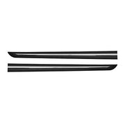 Automaze Car Side Door Chrome/Black Beading, O.E Type for Suzuki Baleno All Models,