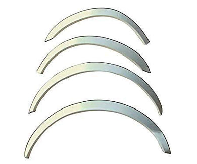 Automaze Stainless Steel Wheel Arch Chrome Fender Lining Trim Moulding For Honda Amaze 2013-2017 Models