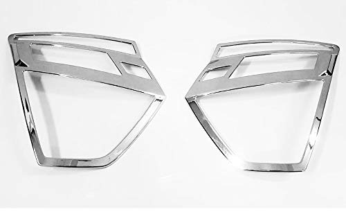 Automaze Tail Lamp Cover Chrome Garnish Trim for Hyundai Creta 2020(Set of 2 Pc)