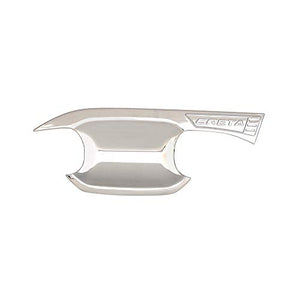 Automaze Chrome Door Handle Bowl Cover Garnish Trim for Hyundai Creta 2020