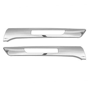 Automaze Rear Number Plate Chrome Garnish Patti, Set of 3 Pc for Kia Seltos