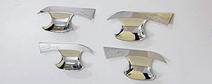 Automaze Chrome Bowl Cover Trim Garnish for Kia Seltos (Set of 4 Pc), Seltos Car Accessories