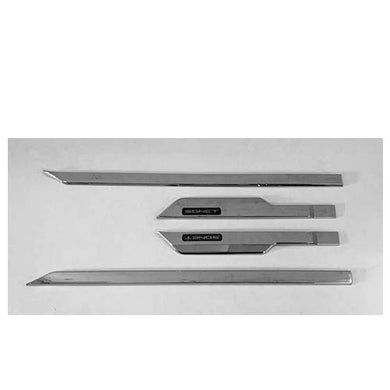 Automaze Car Side Door Chrome Beading for Kia Sonet All Models