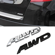 Load image into Gallery viewer, Installed 3d AWD Logo on car