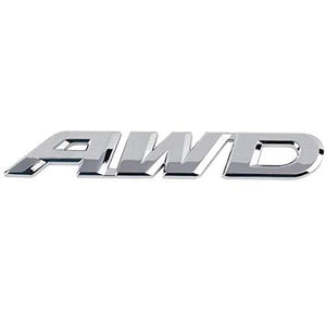 AWD Logo in Chrome Colour for all car 